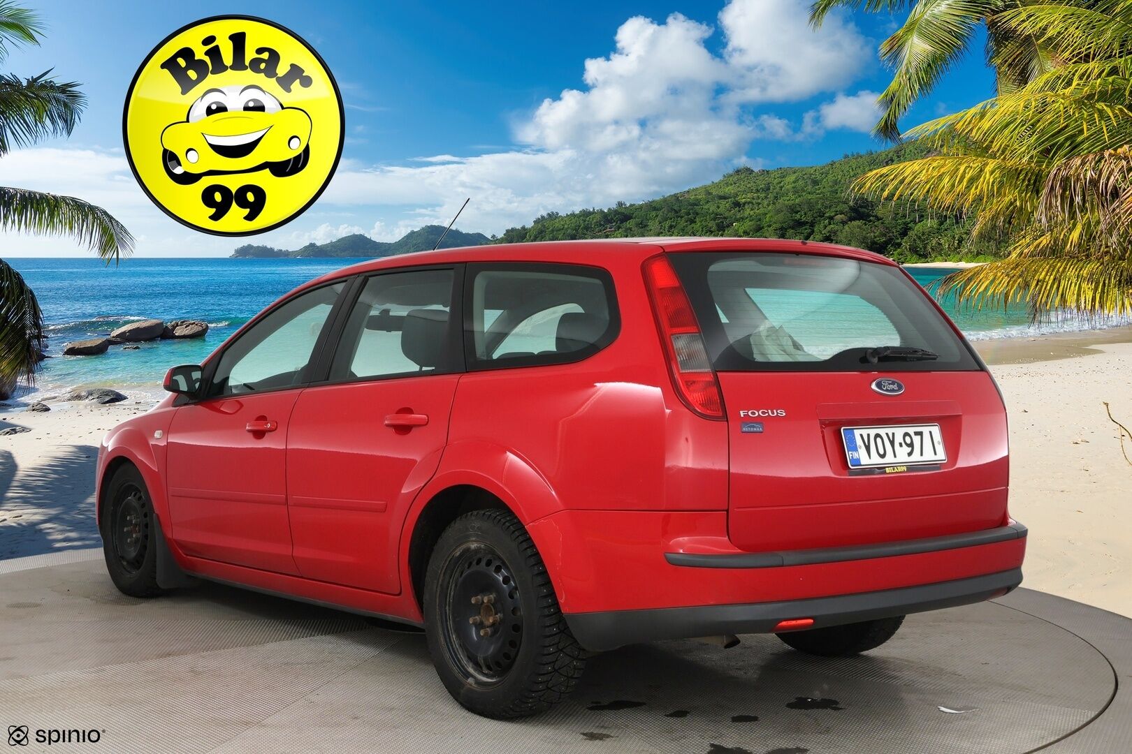 Ford Focus 2007 1,6 100hv Trend Wagon M5 / Tämä auto myydään YritysOutlet -valikoimasta vain yritykselle / - 2x renkaat & vanteet! / Hyvät huollot / 9kk leimaa jäljellä