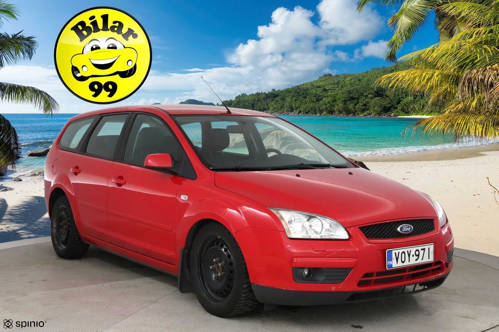 Ford Focus 2007 1,6 100hv Trend Wagon M5 / Tämä auto myydään YritysOutlet -valikoimasta vain yritykselle / - 2x renkaat & vanteet! / Hyvät huollot / 9kk leimaa jäljellä