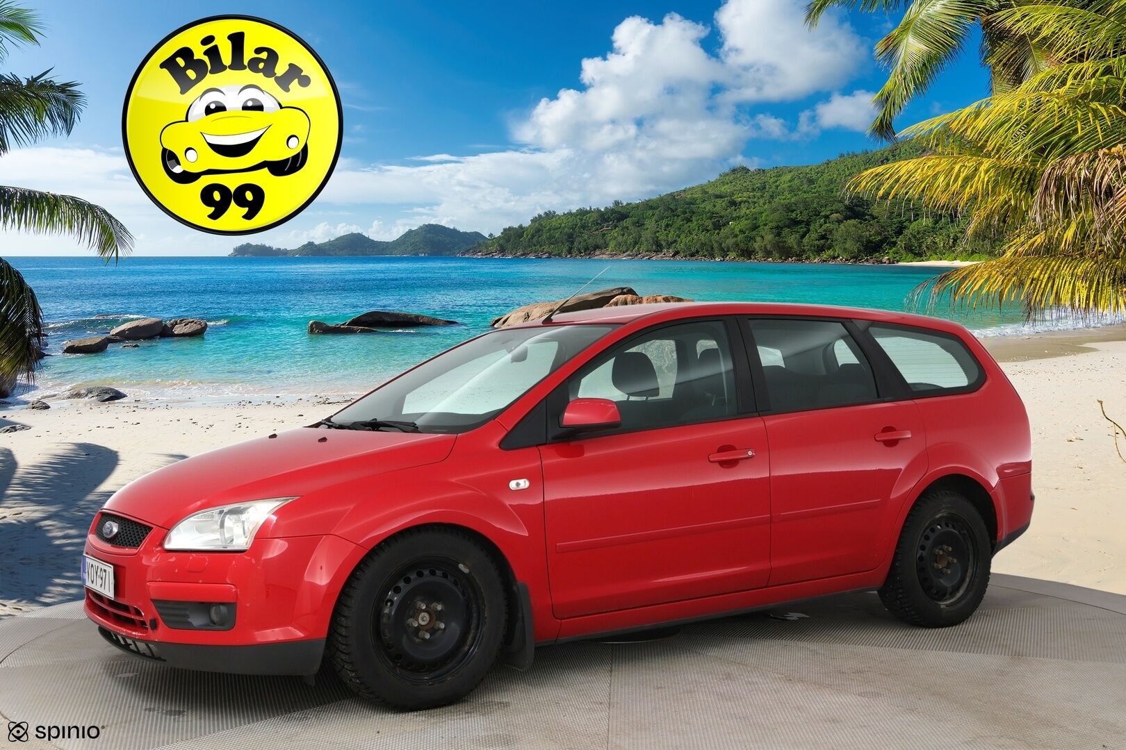 Ford Focus 2007 1,6 100hv Trend Wagon M5 / Tämä auto myydään YritysOutlet -valikoimasta vain yritykselle / - 2x renkaat & vanteet! / Hyvät huollot / 9kk leimaa jäljellä