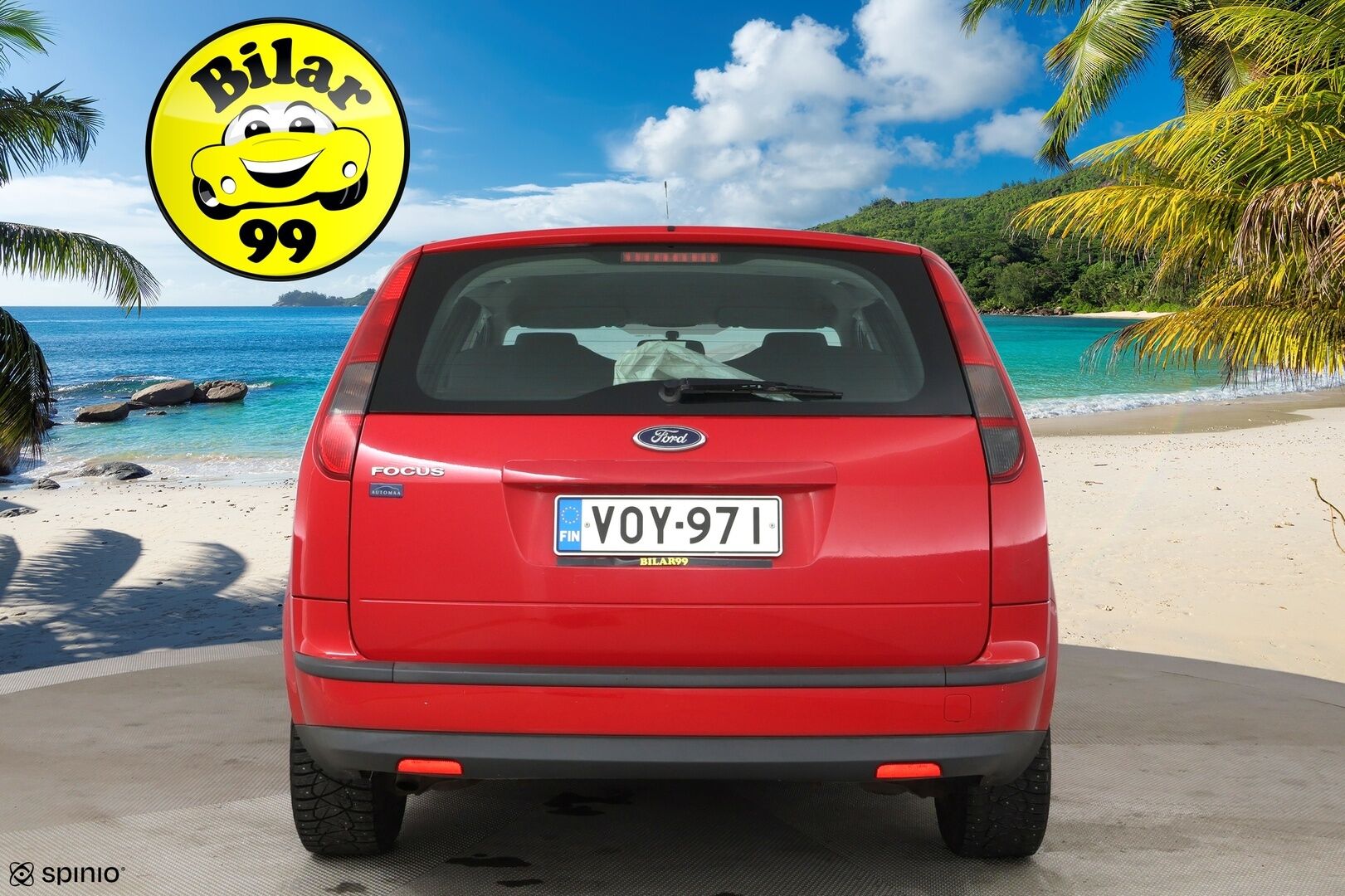 Ford Focus 2007 1,6 100hv Trend Wagon M5 / Tämä auto myydään YritysOutlet -valikoimasta vain yritykselle / - 2x renkaat & vanteet! / Hyvät huollot / 9kk leimaa jäljellä