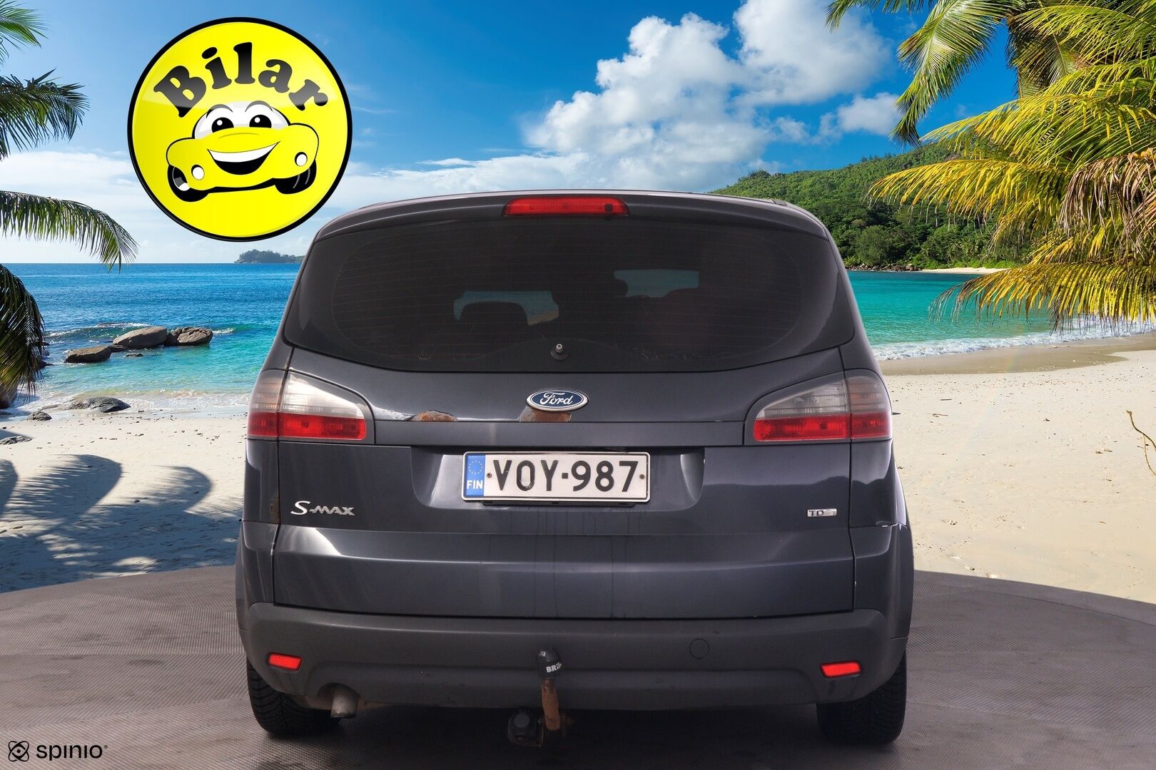 Ford S-Max 2007 S-MAX MPV 2.0TDCI - Myydään Huutokaupat.com - | 7-p | Webasto | Vakkari | Suomi-auto | Lämm. Lasi | Koukku | 2x Huipuilla Renkailla | Jakopää tehty 403tkm |