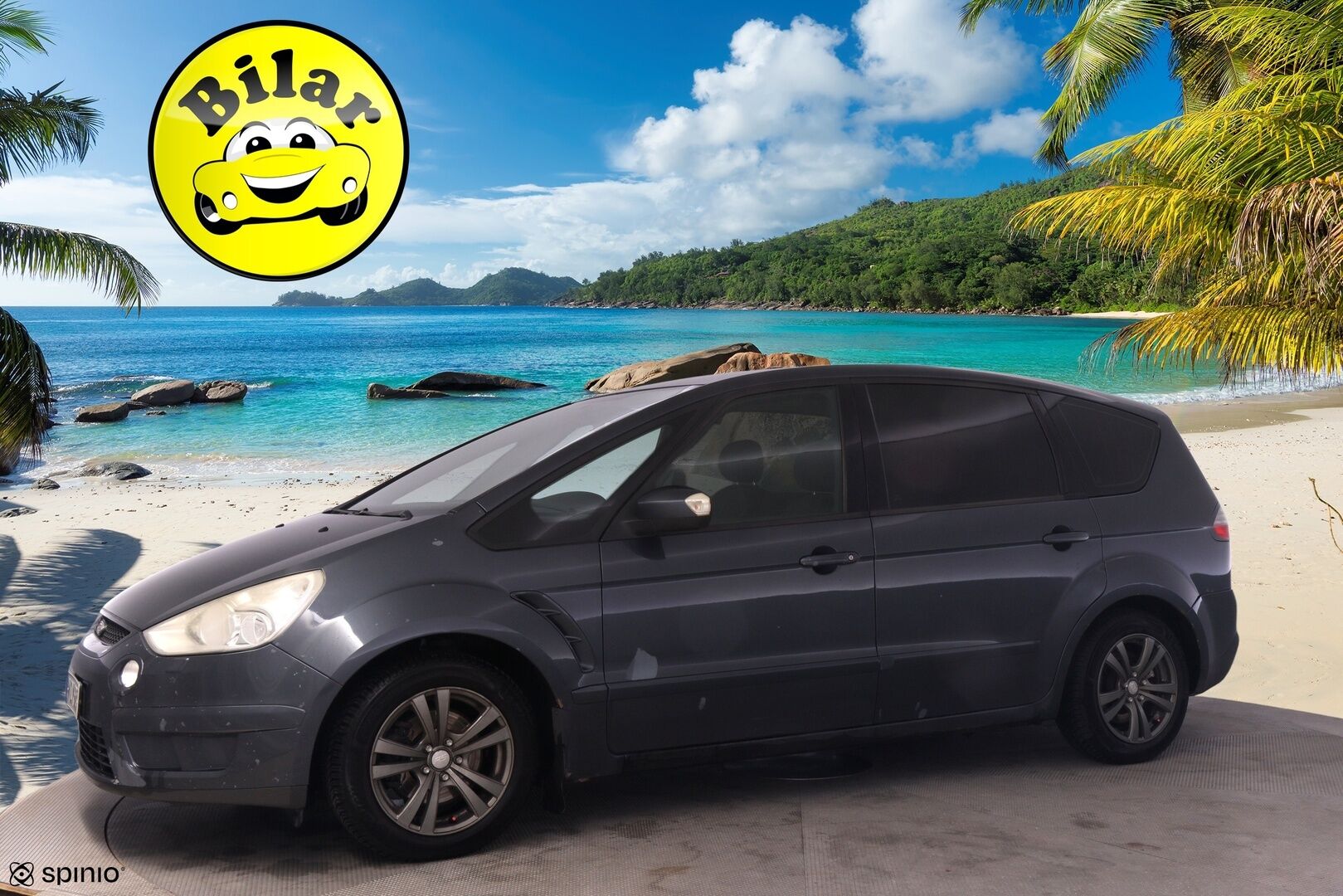 Ford S-Max 2007 S-MAX MPV 2.0TDCI - Myydään Huutokaupat.com - | 7-p | Webasto | Vakkari | Suomi-auto | Lämm. Lasi | Koukku | 2x Huipuilla Renkailla | Jakopää tehty 403tkm |
