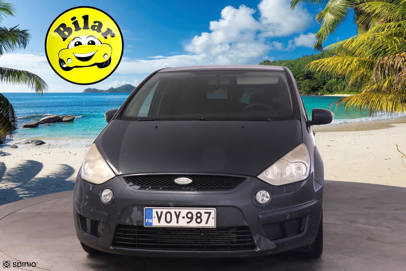 Ford S-Max 2007 S-MAX MPV 2.0TDCI - Myydään Huutokaupat.com - | 7-p | Webasto | Vakkari | Suomi-auto | Lämm. Lasi | Koukku | 2x Huipuilla Renkailla | Jakopää tehty 403tkm |