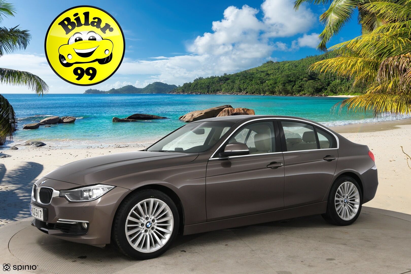 BMW 328 2013 TwinPower Turbo A xDrive F30 Sedan Business Luxury / Adapt. vak. / Harman/Kardon / Vaaleat nahat / Xenon - Huollettu 10/2025 / Tehokas ja luotettava bensa neliveto! - HULLUT BLACKWEEK JATKOT - KORKOTARJOUS 2,49%