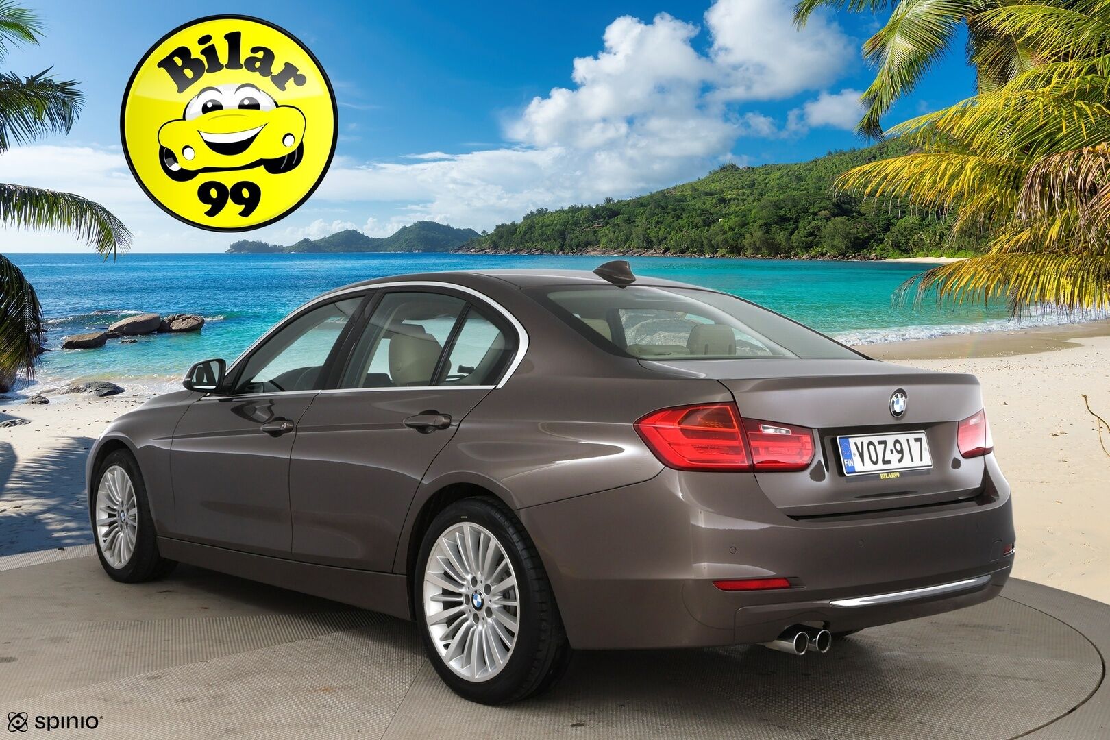 BMW 328 2013 TwinPower Turbo A xDrive F30 Sedan Business Luxury / Adapt. vak. / Harman/Kardon / Vaaleat nahat / Xenon - Huollettu 10/2025 / Tehokas ja luotettava bensa neliveto! - HULLUT BLACKWEEK JATKOT - KORKOTARJOUS 2,49%