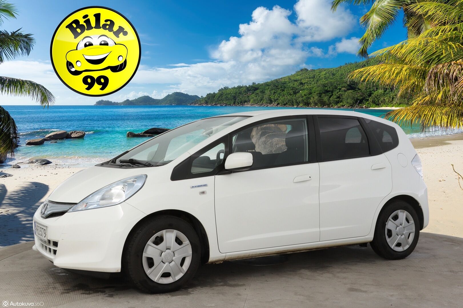 Honda Jazz 2013 5D Hybrid Comfort * Lohko+ sisäpistoke / Aut. Ilmastointi / 2x Hyvät renkaat! / Hyvin huollettu *