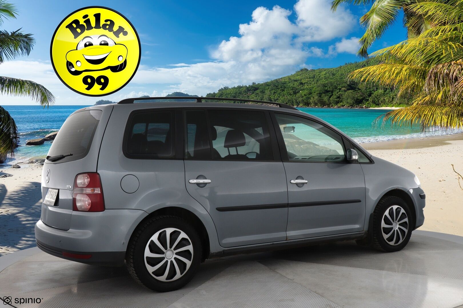 Volkswagen Touran 2008 Conceptline 1,9 TDI 77 kW 7-hlö *YritysOutlet - Myydään vain yrityksille * - ** Lohko / Vakkari / Leimaa 11/26 asti / Kahdet renkaat **