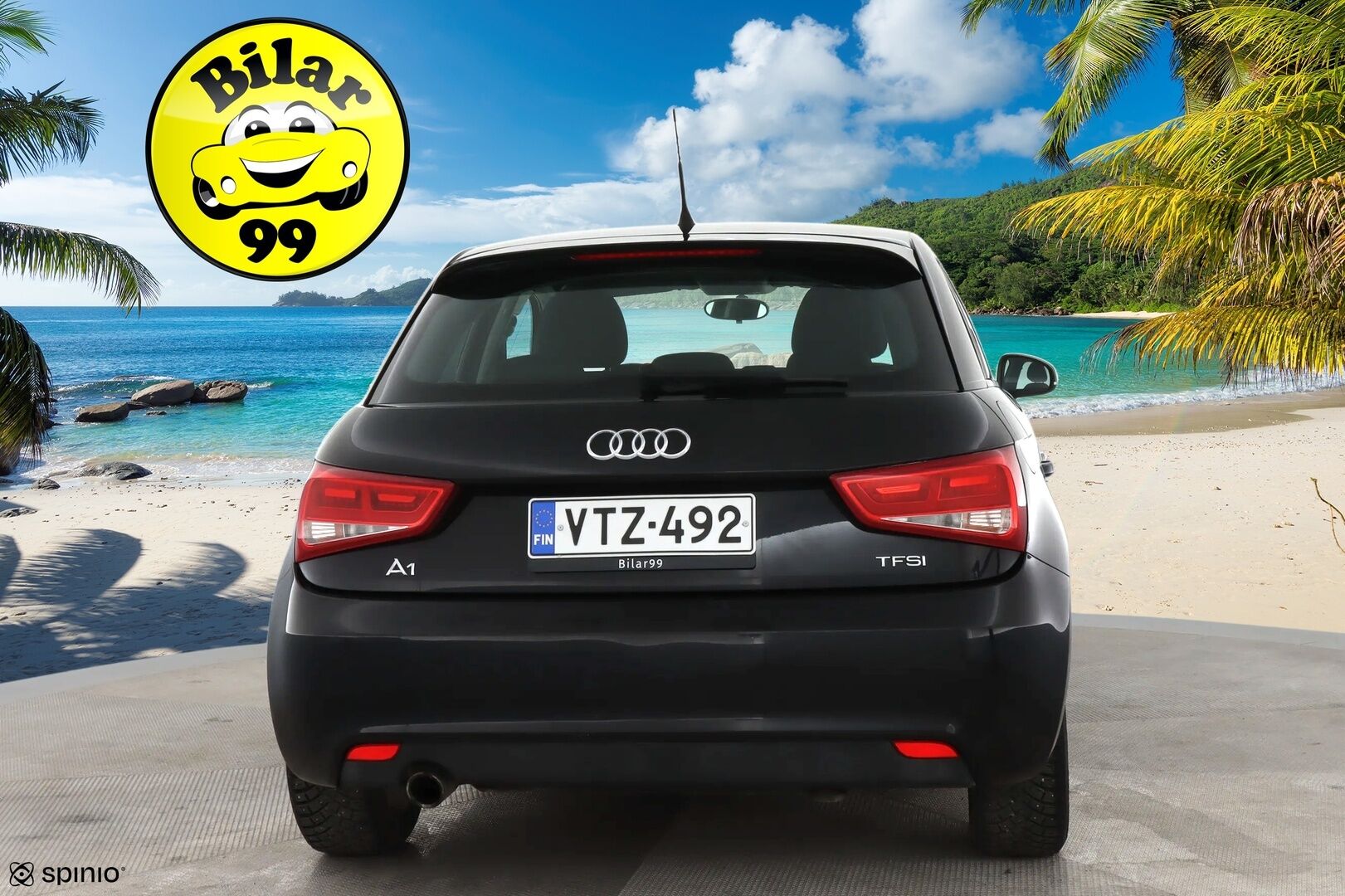 Audi A1 2012 Attraction 1,2 TFSI Start-Stop ** Lohko / Vakkari / S-Line ulko - Suomi auto / Jakoketju tehty / Juuri huollettu