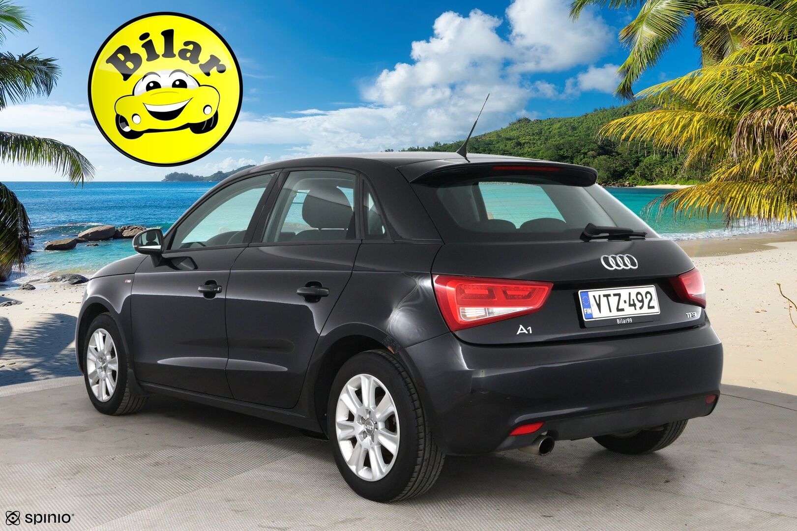 Audi A1 2012 Attraction 1,2 TFSI Start-Stop ** Lohko / Vakkari / S-Line ulko - Suomi auto | Jakoketju tehty  | 2x Renkaat Aluin | Lohkari sis.pistok.