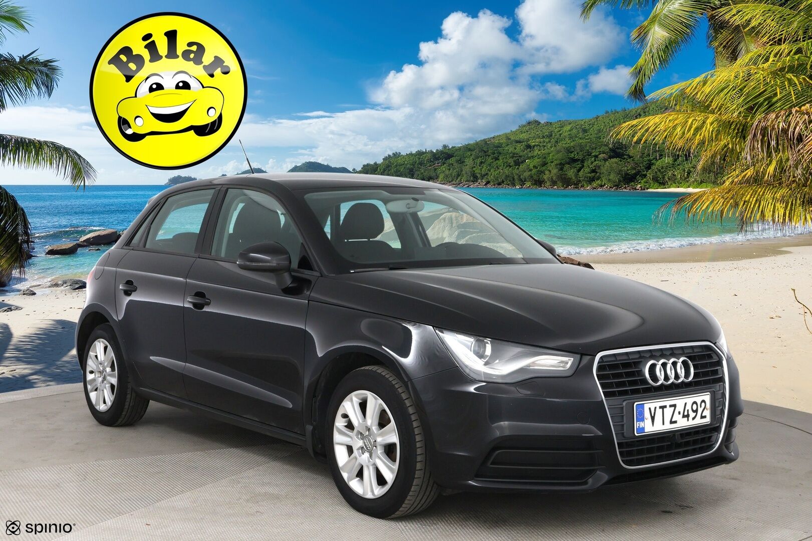Audi A1 2012 Attraction 1,2 TFSI Start-Stop ** Lohko / Vakkari / S-Line ulko - Suomi auto | Jakoketju tehty  | 2x Renkaat Aluin | Lohkari sis.pistok.