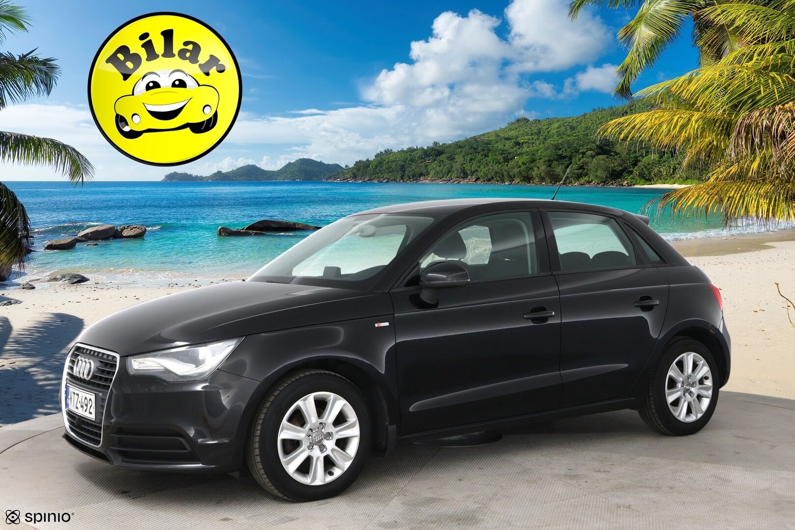 Audi A1 2012 Attraction 1,2 TFSI Start-Stop ** Lohko / Vakkari / S-Line ulko - Suomi auto | Jakoketju tehty  | 2x Renkaat Aluin | Lohkari sis.pistok.