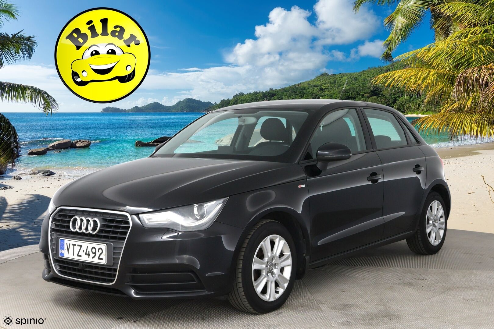 Audi A1 2012 Attraction 1,2 TFSI Start-Stop ** Lohko / Vakkari / S-Line ulko - Suomi auto | Jakoketju tehty  | 2x Renkaat Aluin | Lohkari sis.pistok.