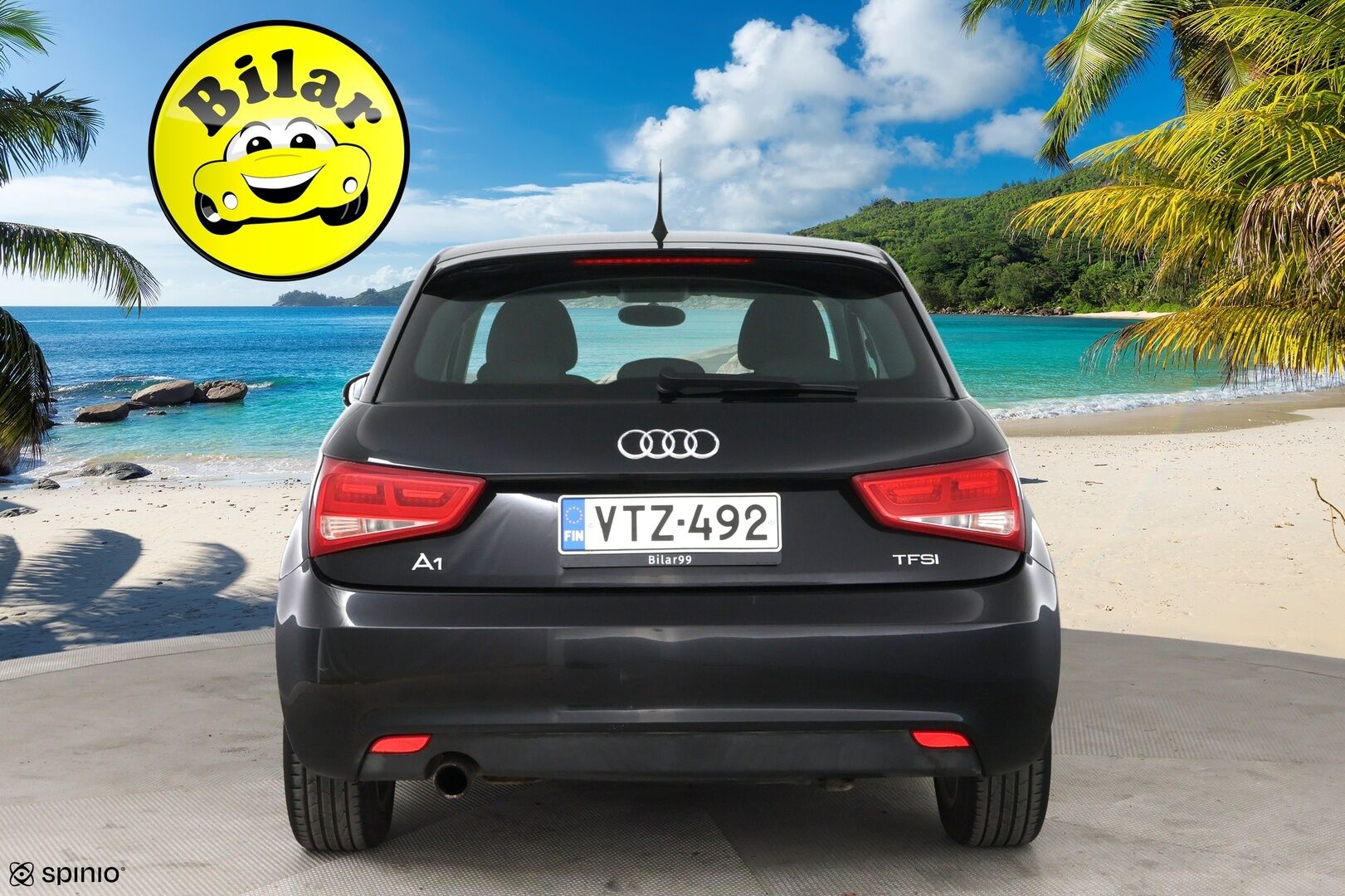 Audi A1 2012 Attraction 1,2 TFSI Start-Stop ** Lohko / Vakkari / S-Line ulko - Suomi auto | Jakoketju tehty  | 2x Renkaat Aluin | Lohkari sis.pistok.