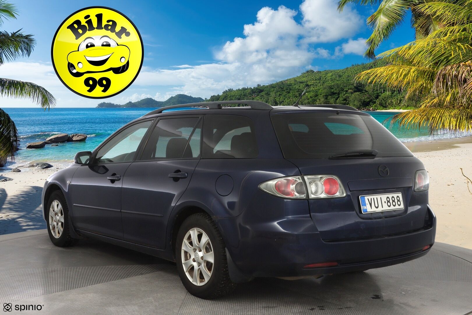 Mazda 6 2007 YritysOutlet - Myydään vain yrityksille - – Tämä auto myydään YritysOutlet -valikoimasta vain yritykselle