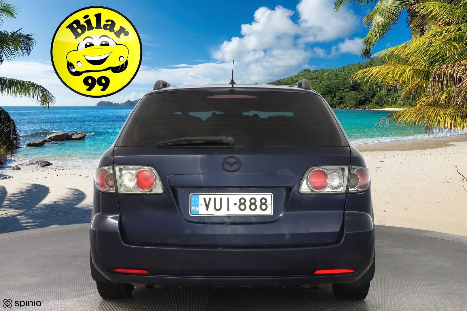 Mazda 6 2007 YritysOutlet - Myydään vain yrityksille - – Tämä auto myydään YritysOutlet -valikoimasta vain yritykselle