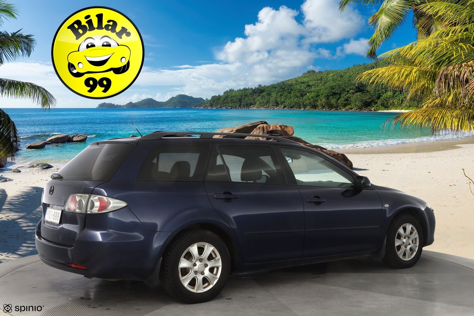 Mazda 6 2007 YritysOutlet - Myydään vain yrityksille - – Tämä auto myydään YritysOutlet -valikoimasta vain yritykselle