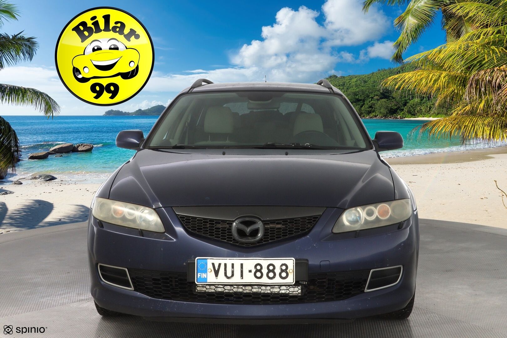 Mazda 6 2007 YritysOutlet - Myydään vain yrityksille - – Tämä auto myydään YritysOutlet -valikoimasta vain yritykselle