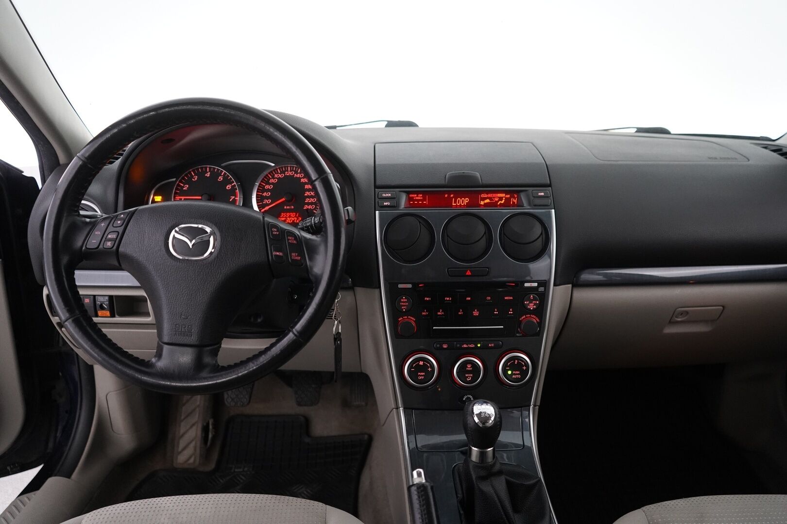 Mazda 6 2007 YritysOutlet - Myydään vain yrityksille - – Tämä auto myydään YritysOutlet -valikoimasta vain yritykselle