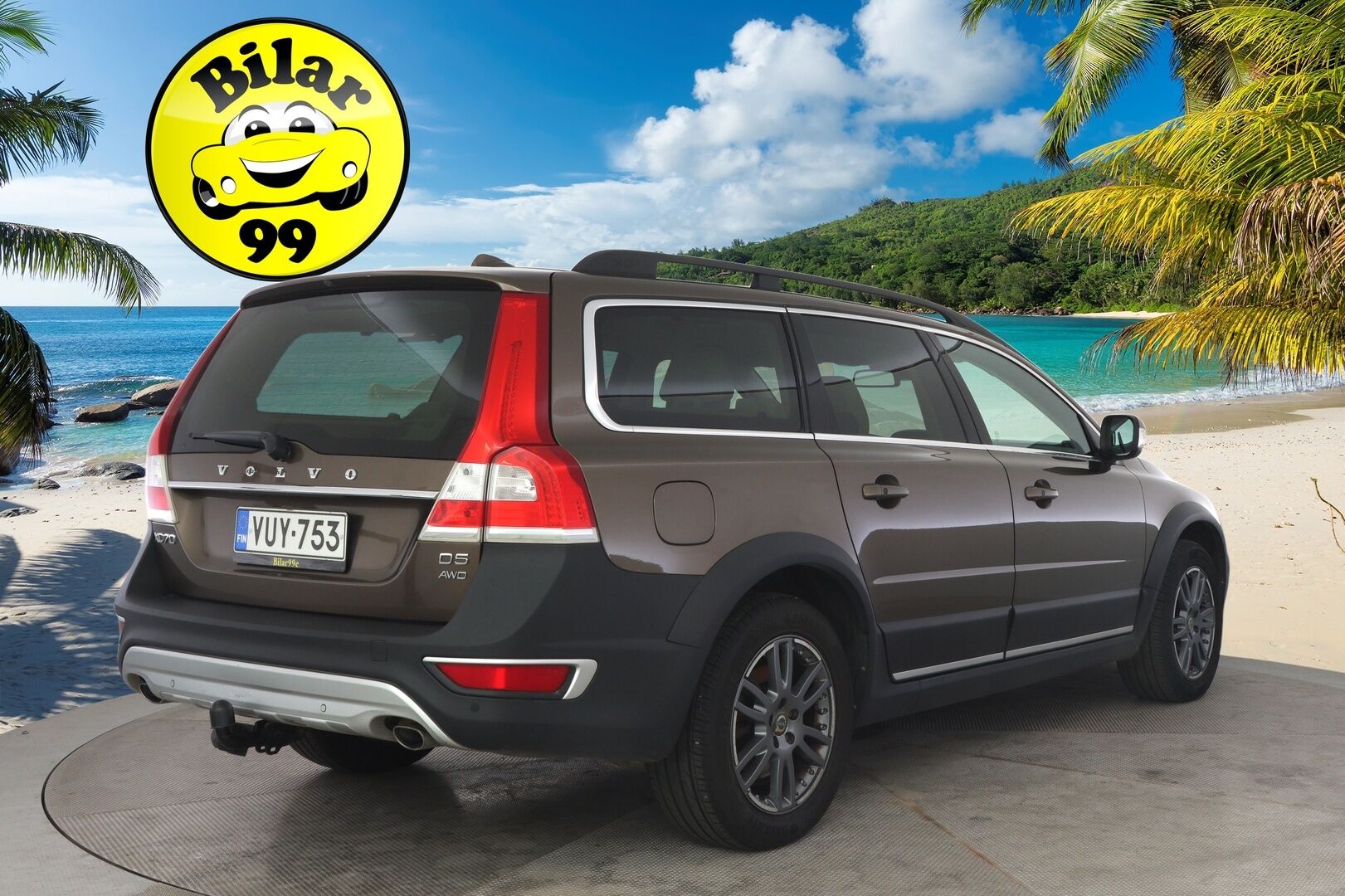 Volvo XC70 2014 D5 AWD Summum Edition aut ** VOC / Webasto / Tuuletetut istuimet / Koukku / Näytöt takana - ** Jakopää tehty / 1-om Suomi-auto / Harvinainen / Katso varusteet **