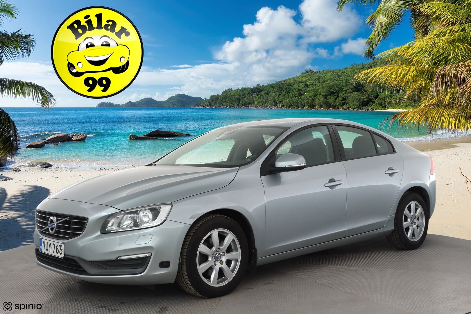 Volvo S60 2014 T4 Kinetic aut * Suomi-auto / Vakkari / CD-Soitin / AC / Kahdet renkaat aluvanteilla * - Lohkolämmitin