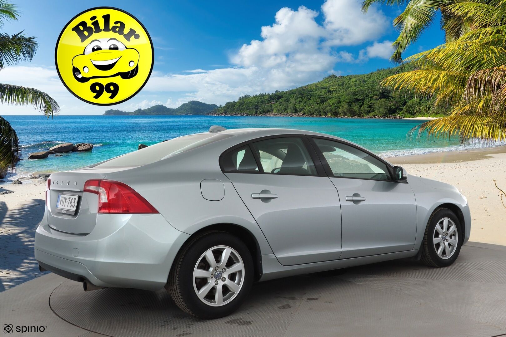 Volvo S60 2014 T4 Kinetic aut * Suomi-auto / Vakkari / CD-Soitin / AC / Kahdet renkaat aluvanteilla * - Lohkolämmitin