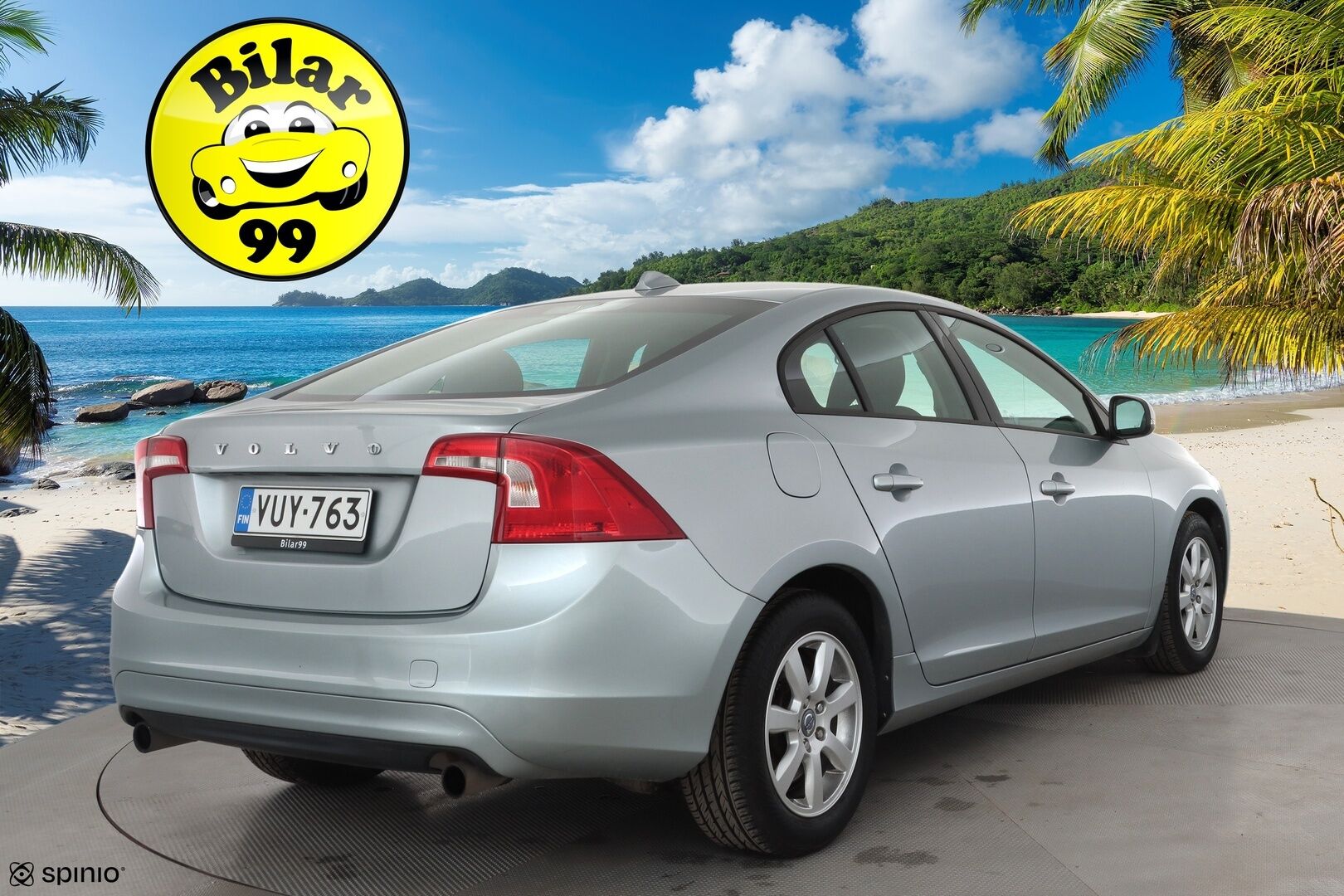 Volvo S60 2014 T4 Kinetic aut * Suomi-auto / Vakkari / CD-Soitin / AC / Kahdet renkaat aluvanteilla * - Lohkolämmitin