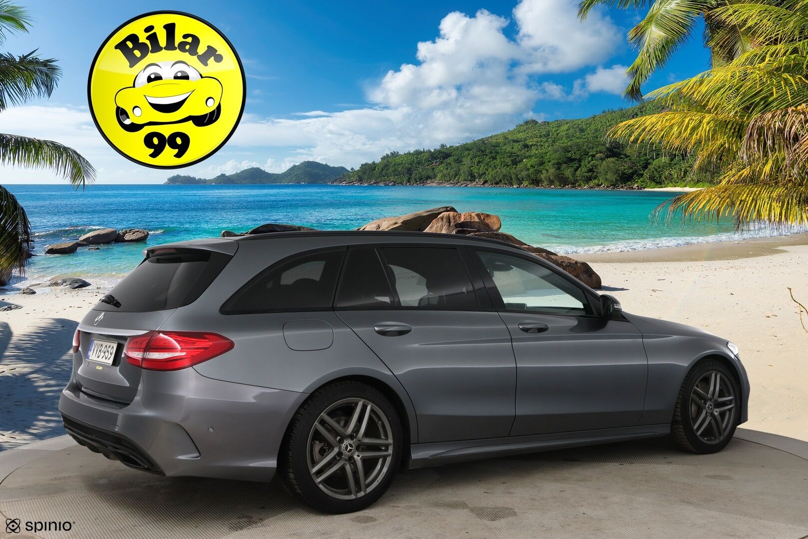 Mercedes-Benz C 2018 250 d T A Premium Business AMG / IHC+ / Nahkasisusta / Muistipenkit / 360° / Ambient / - Harvinainen ja Tehokas 204hv malli! - HULLUT VÄLIPÄIVÄT KORKOTARJOUS 2,49%