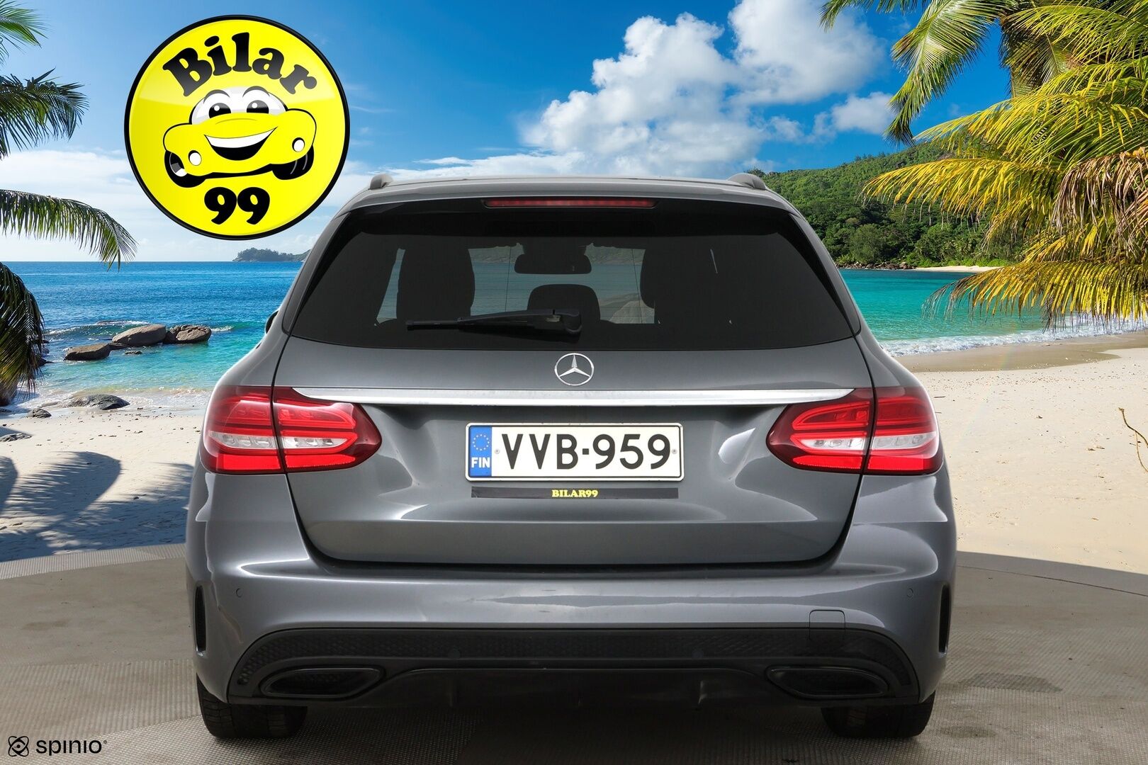 Mercedes-Benz C 2018 250 d T A Premium Business AMG / IHC+ / Nahkasisusta / Muistipenkit / 360° / Ambient / - Harvinainen ja Tehokas 204hv malli! - HULLUT VÄLIPÄIVÄT KORKOTARJOUS 2,49%