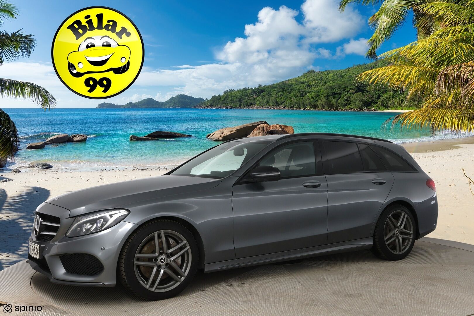Mercedes-Benz C 2018 250 d T A Premium Business AMG / IHC+ / Nahkasisusta / Muistipenkit / 360° / Ambient / - Harvinainen ja Tehokas 204hv malli! - HULLUT VÄLIPÄIVÄT KORKOTARJOUS 2,49%