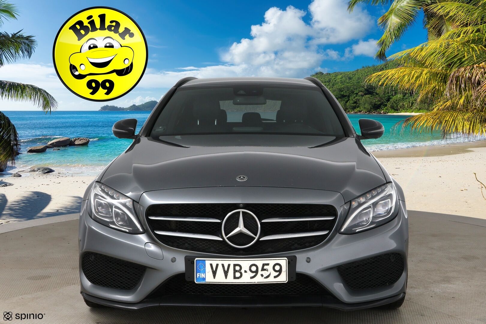 Mercedes-Benz C 2018 250 d T A Premium Business AMG / IHC+ / Nahkasisusta / Muistipenkit / 360° / Ambient / - Harvinainen ja Tehokas 204hv malli! - HULLUT VÄLIPÄIVÄT KORKOTARJOUS 2,49%