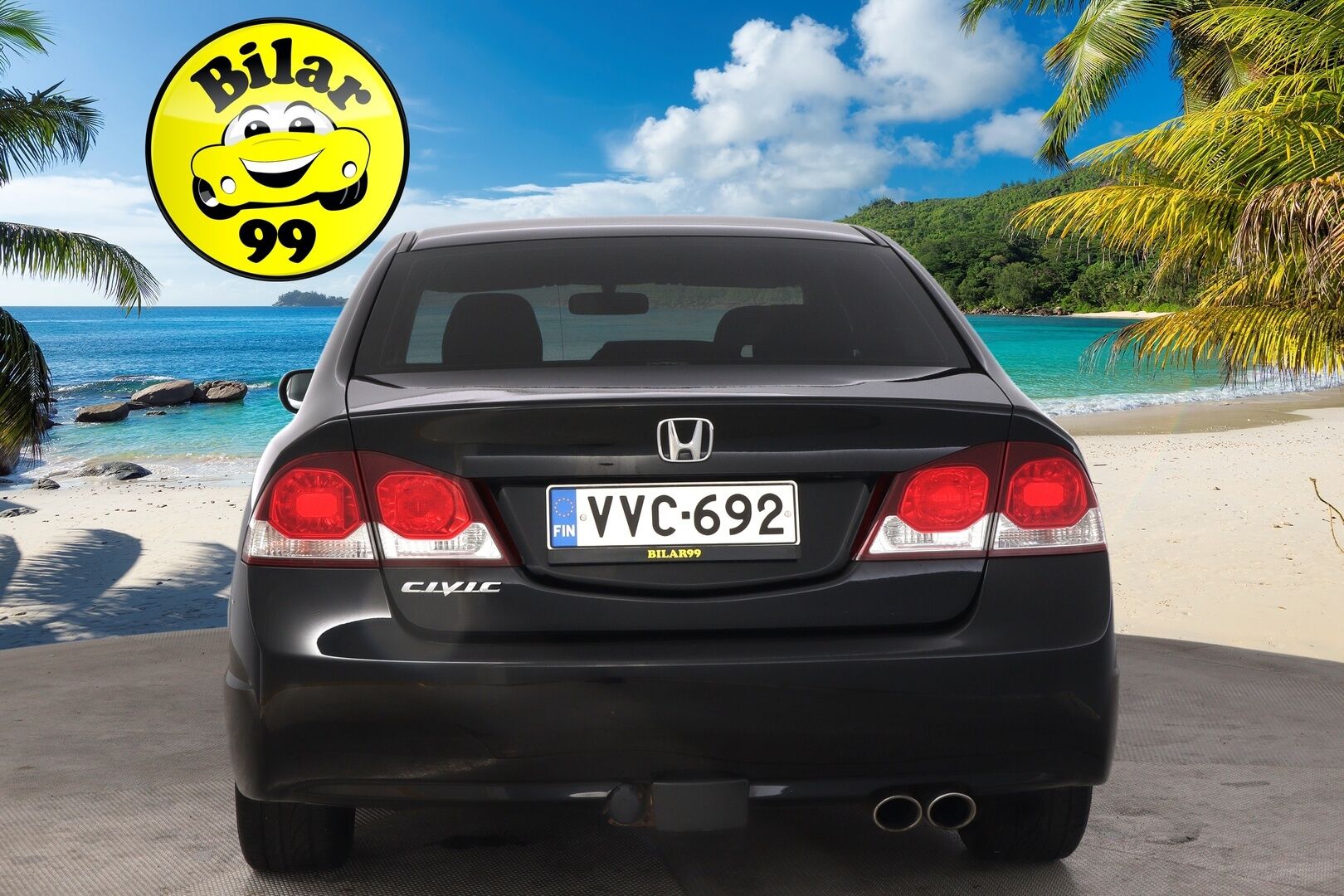 Honda Civic 2010 4D 1,8i Executive AT Business *Vakkari / Koukku / Lohko / Suomiauto* - Juuri huollettu / 2x renkaat aluilla 