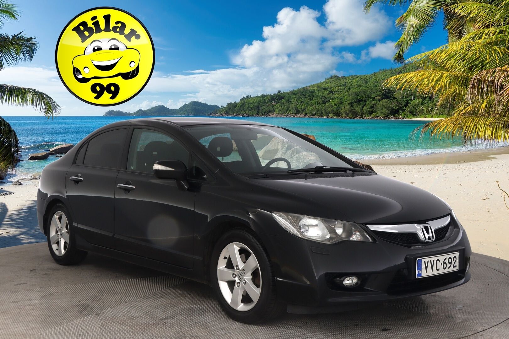Honda Civic 2010 4D 1,8i Executive AT Business *Vakkari / Koukku / Lohko / Suomiauto* - Juuri huollettu / 2x renkaat aluilla 