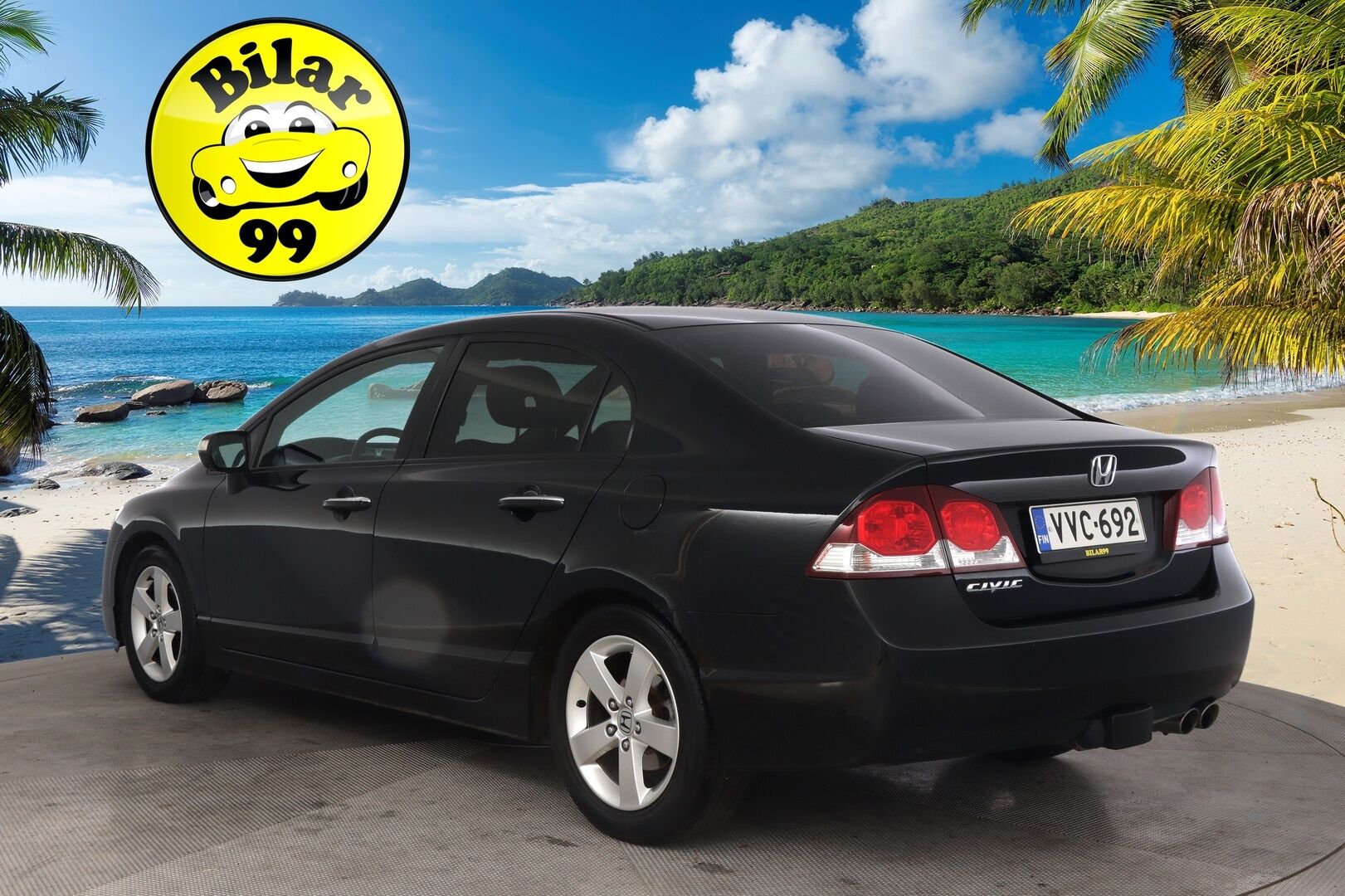 Honda Civic 2010 4D 1,8i Executive AT Business *Vakkari / Koukku / Lohko / Suomiauto* - Juuri huollettu / 2x renkaat aluilla 