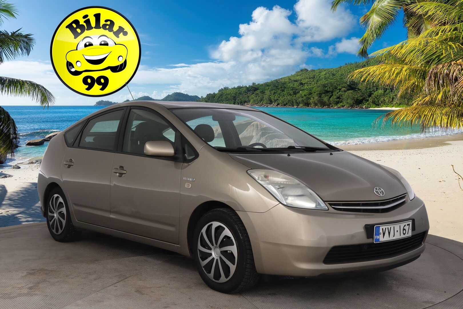 Toyota Prius 2007 1.5 Hybrid Liftback *Vakionopeudensäädin / Ilmastointi / Penkinlämmittimet* - 2x Renkaat / 2x avain / Lohkolämmitin sisätilan pistokkeella* 