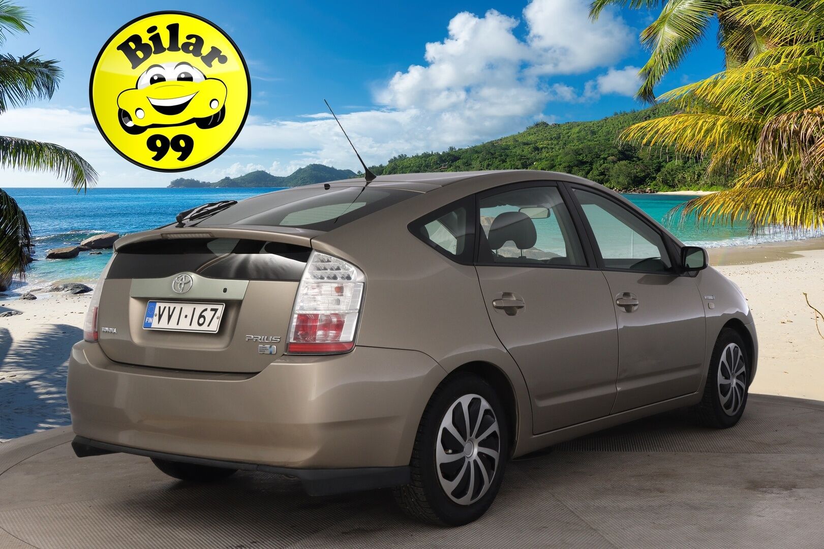 Toyota Prius 2007 1.5 Hybrid Liftback *Vakionopeudensäädin / Ilmastointi / Penkinlämmittimet* - 2x Renkaat / 2x avain / Lohkolämmitin sisätilan pistokkeella* 