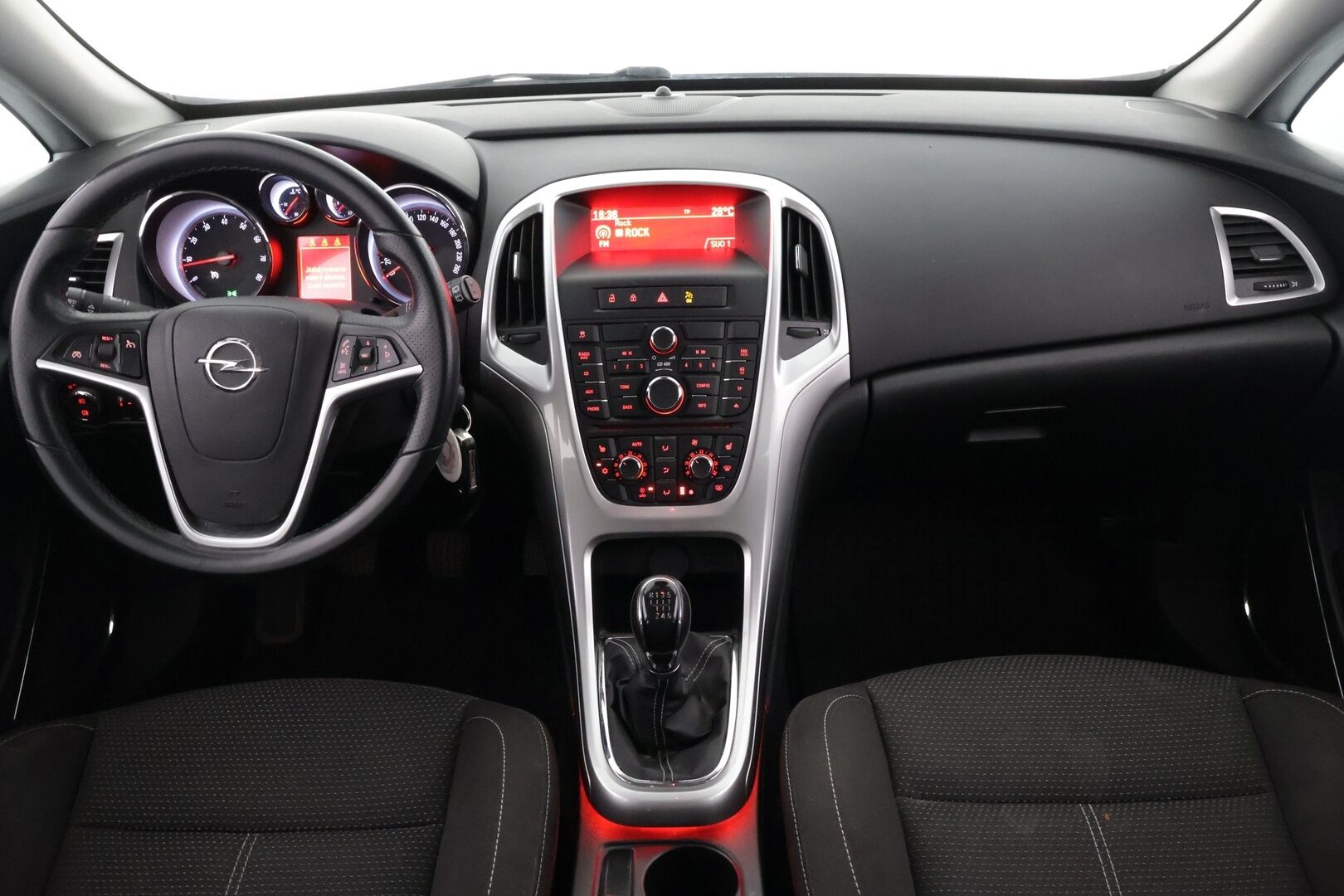 Opel Astra 2010 5-ov Sport 1,4 Turbo Ecotec 103kW MT6  *HYVIN REMPATTU / PIENI KULUTTEINEN / VETOKOUKKU* Myydään huutokaupat.com - Hyvin pidetty /käytännöllinen /  pienkulutteinen