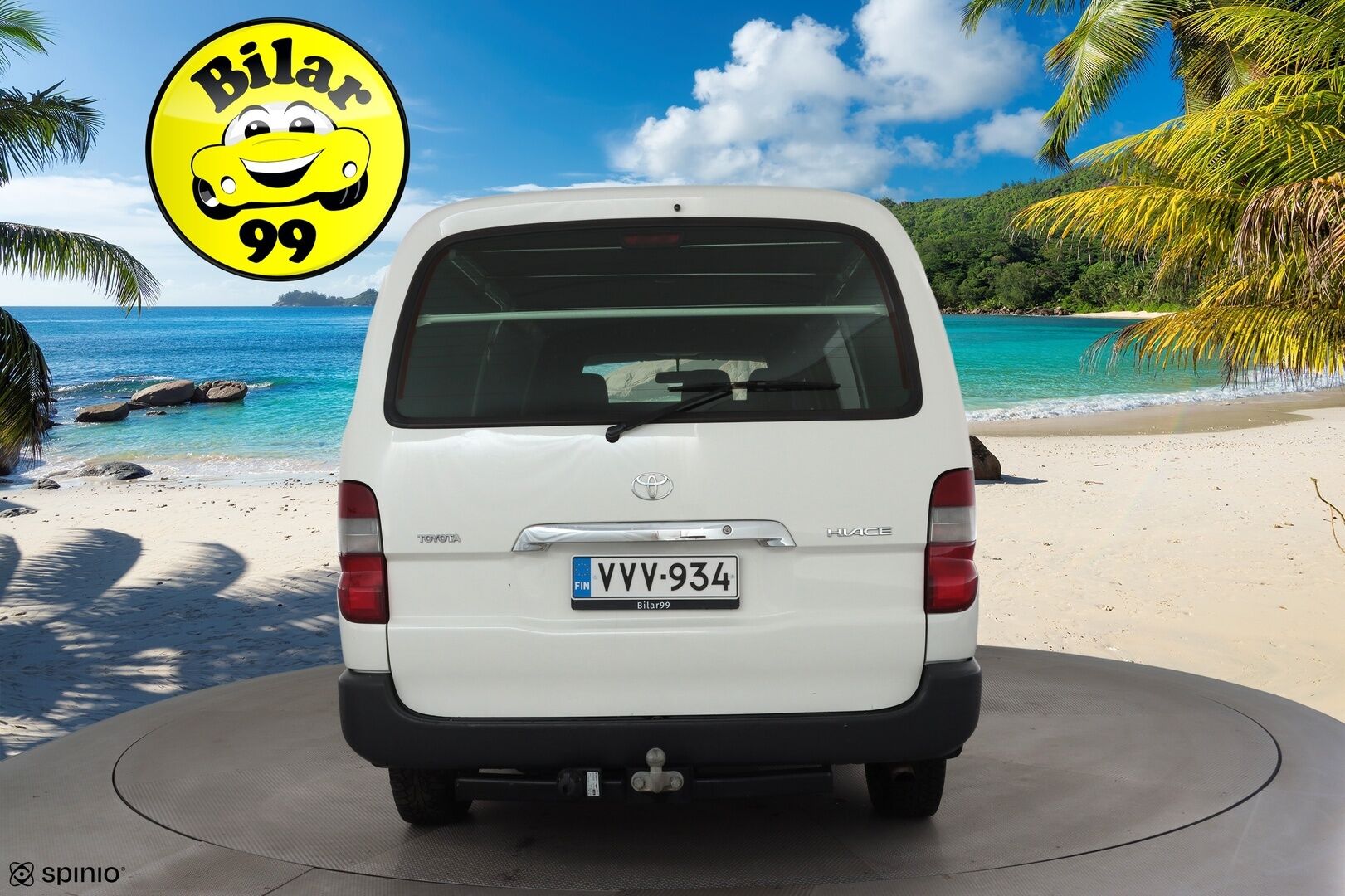 Toyota Hiace 2011 2,5 D-4D 95 4ov pitkä * Suomi-auto / Ilmastointi / 2xRenkaat / Power Heater / Lohkolämmitin / Koukku * - Huippusiisti - HULLU BLACKWEEK KORKOTARJOUS 2,49%