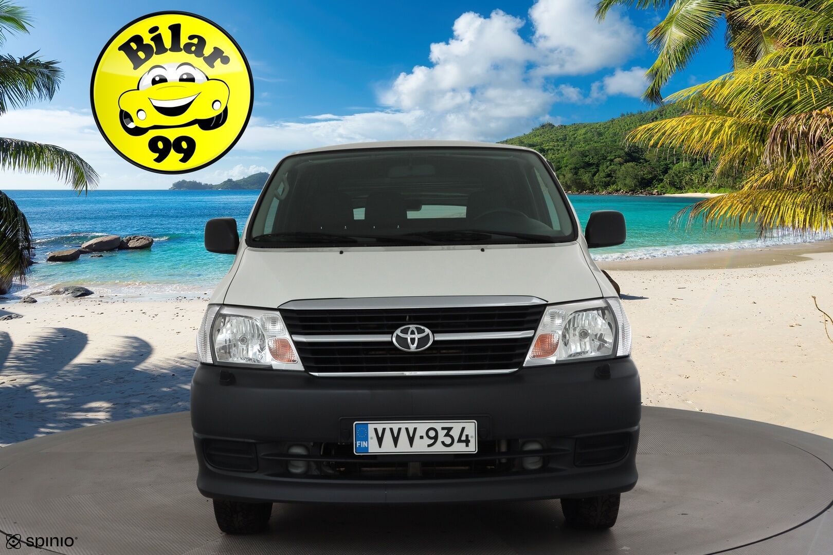 Toyota Hiace 2011 2,5 D-4D 95 4ov pitkä * Suomi-auto / Ilmastointi / 2xRenkaat / Power Heater / Lohkolämmitin / Koukku * - Huippusiisti - HULLU BLACKWEEK KORKOTARJOUS 2,49%