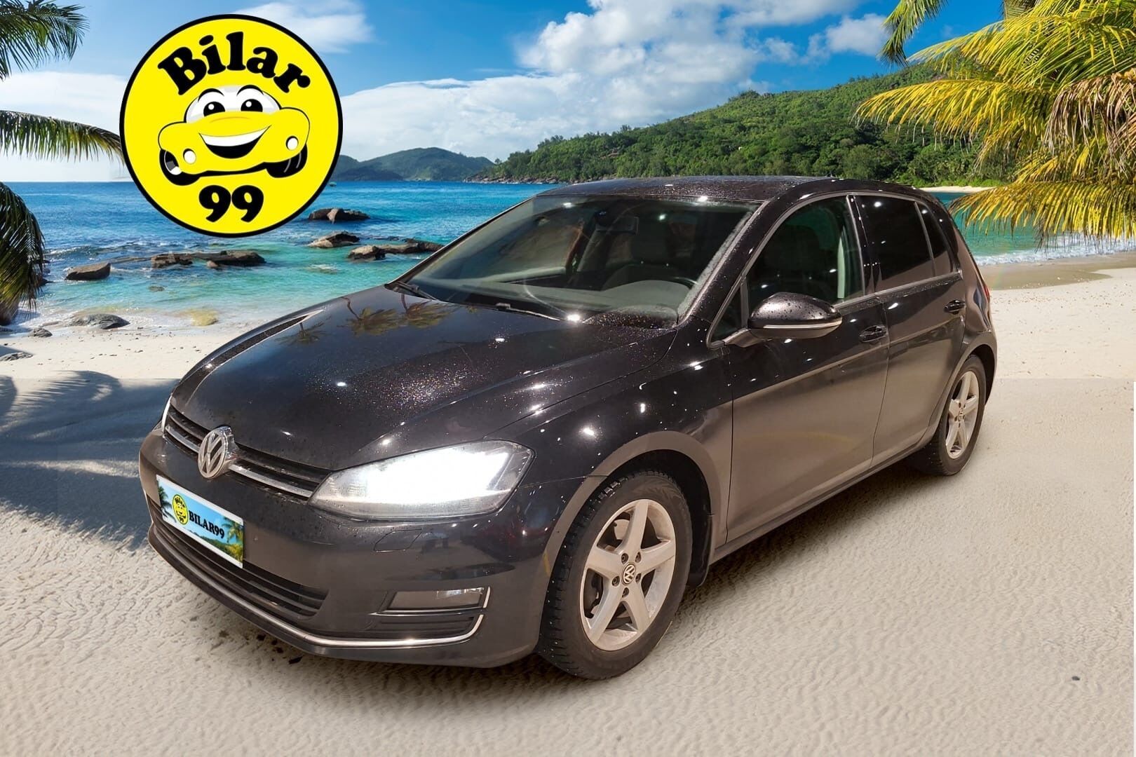 Volkswagen Golf 2013 Highline 1,4 TSI 90 kW (122 hv) DSG 4ov / Suomi-auto / Huoltokirja / 2x Renkaat / Todella siisti Highline! - Erittäin siisti yksilö! - HULLU BLACKWEEK KORKOTARJOUS 2,49%