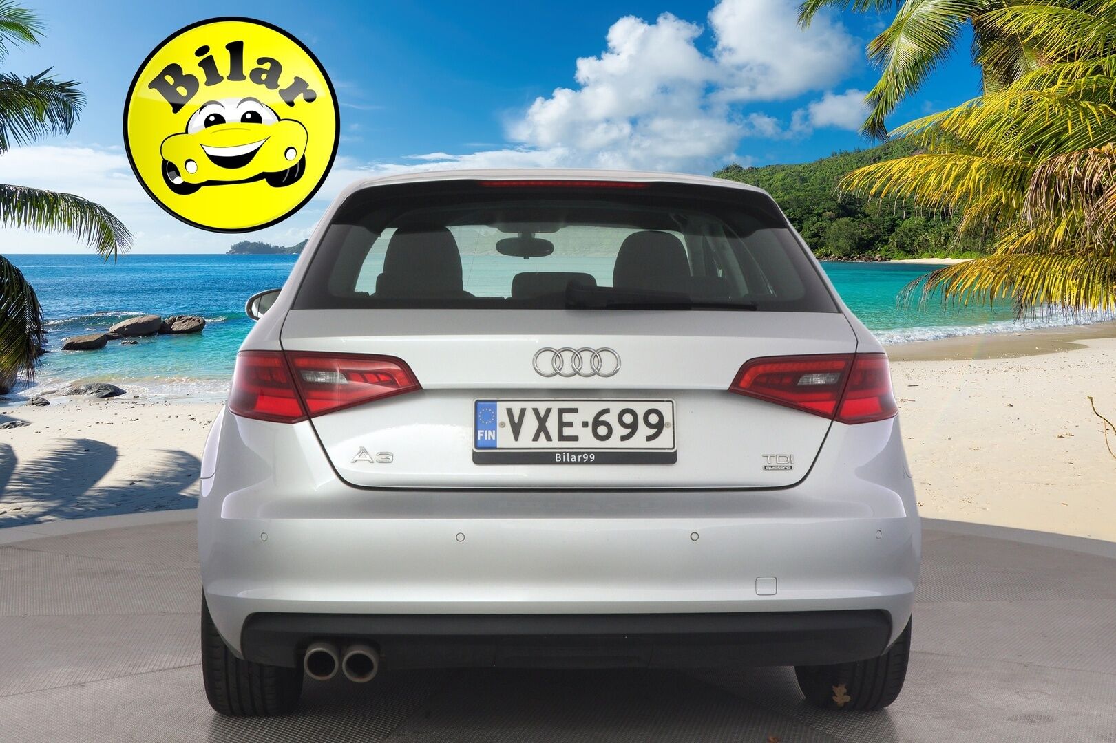 Audi A3 2014 Sportback Business Sport 2.0 TDI 135 kW quattro S tronic *Myydään Huutokaupat.com*