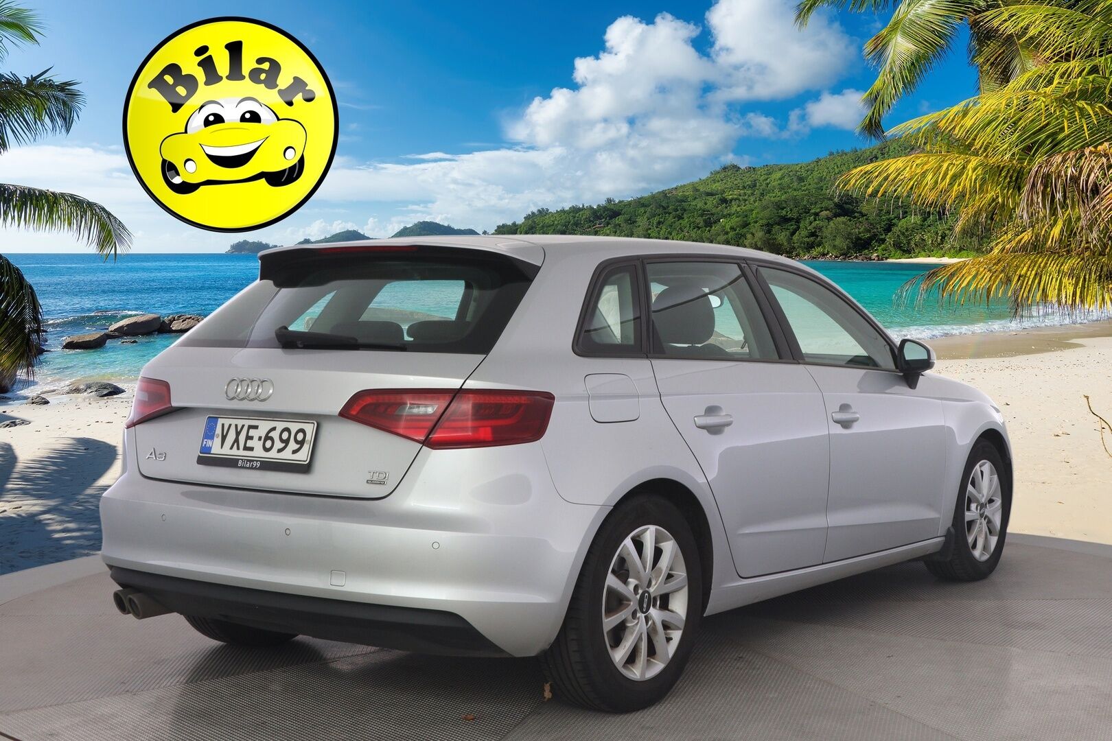 Audi A3 2014 Sportback Business Sport 2.0 TDI 135 kW quattro S tronic *Myydään Huutokaupat.com*