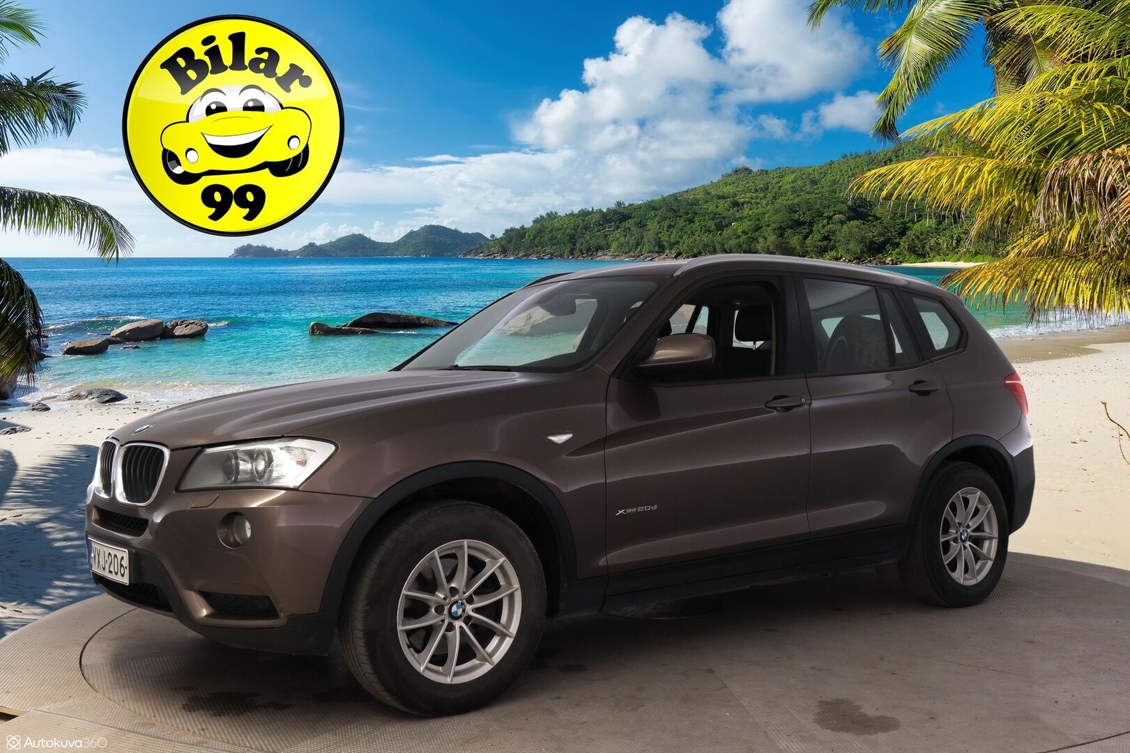 BMW X3 2013 xDrive20d TwinPower Turbo A F25 Limited Navi Edition *Myydään Huutokaupat.com*