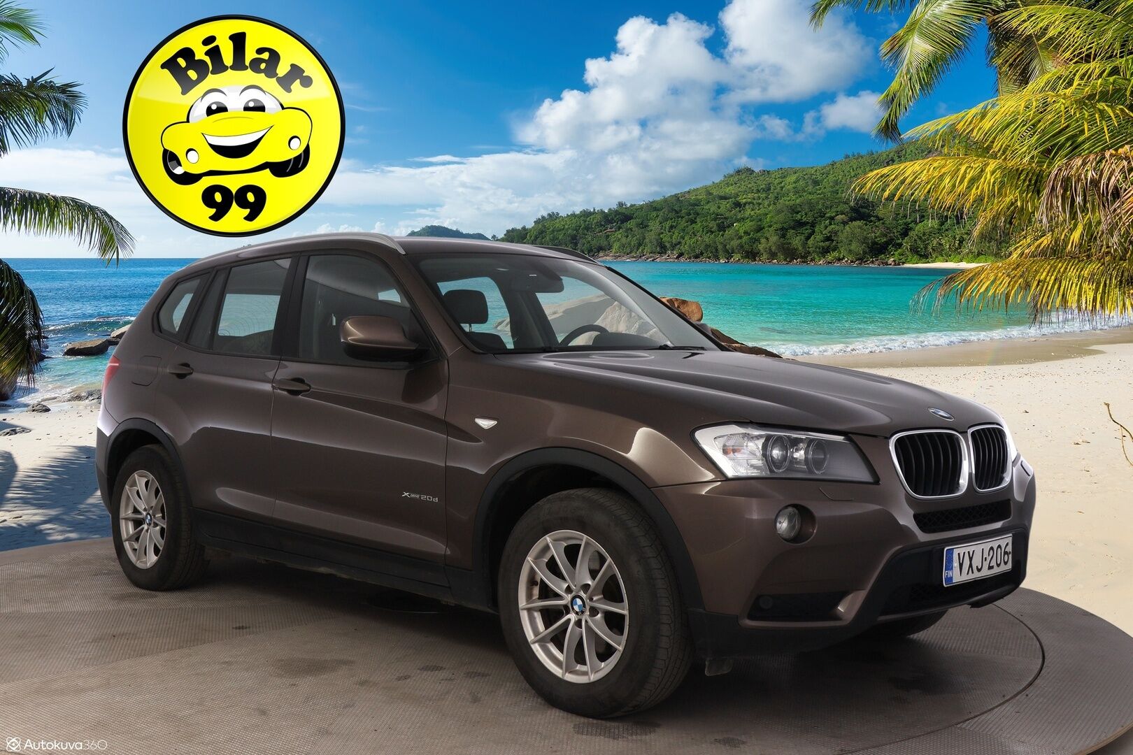 BMW X3 2013 xDrive20d TwinPower Turbo A F25 Limited Navi Edition *Myydään Huutokaupat.com*