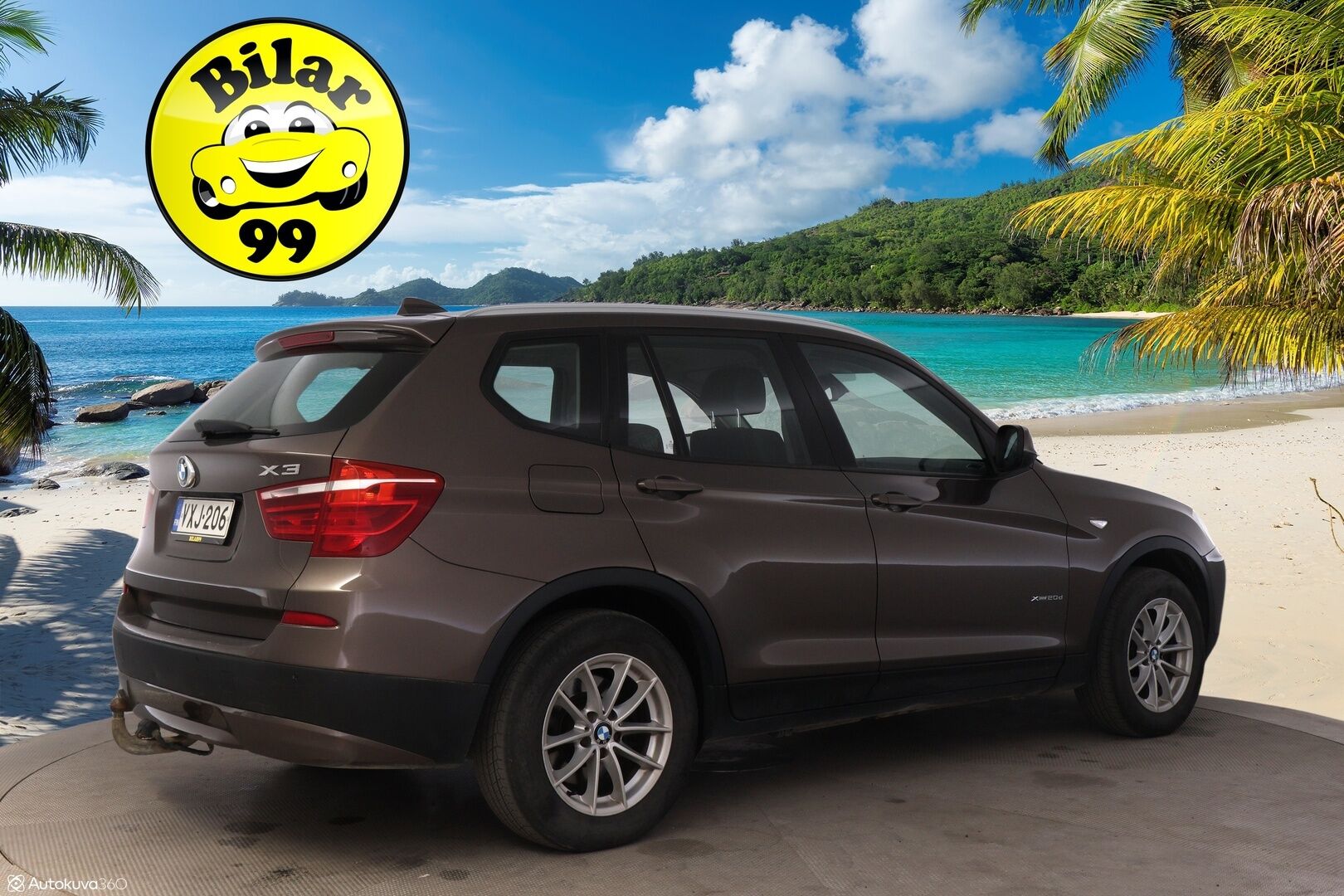 BMW X3 2013 xDrive20d TwinPower Turbo A F25 Limited Navi Edition *Myydään Huutokaupat.com*