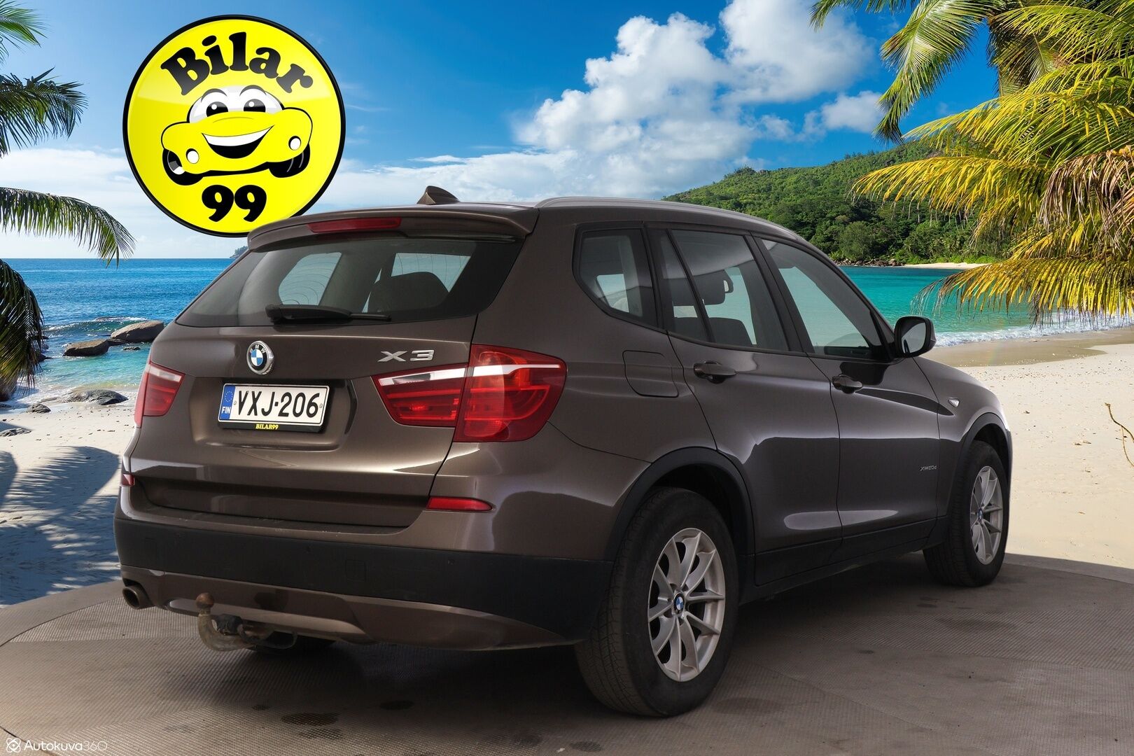 BMW X3 2013 xDrive20d TwinPower Turbo A F25 Limited Navi Edition *Myydään Huutokaupat.com*