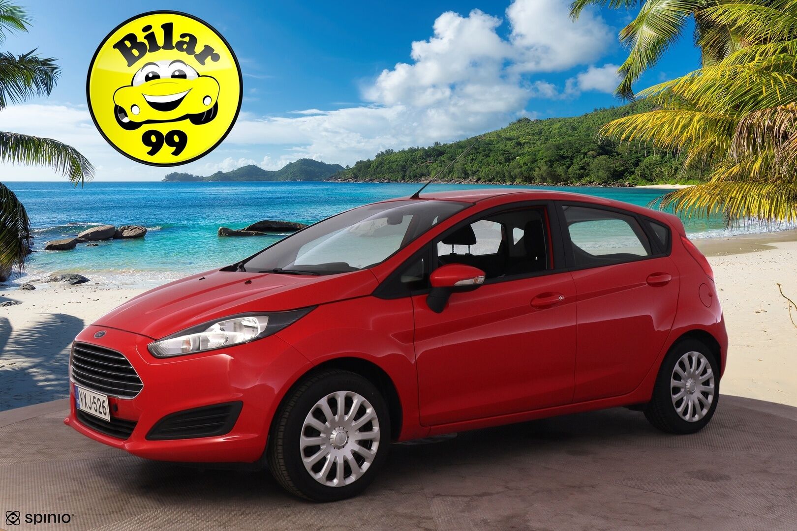 Ford Fiesta 2013 1,0 65hv Start/Stop Trend M5 5-ovinen - Myydään huutokaupat.com*