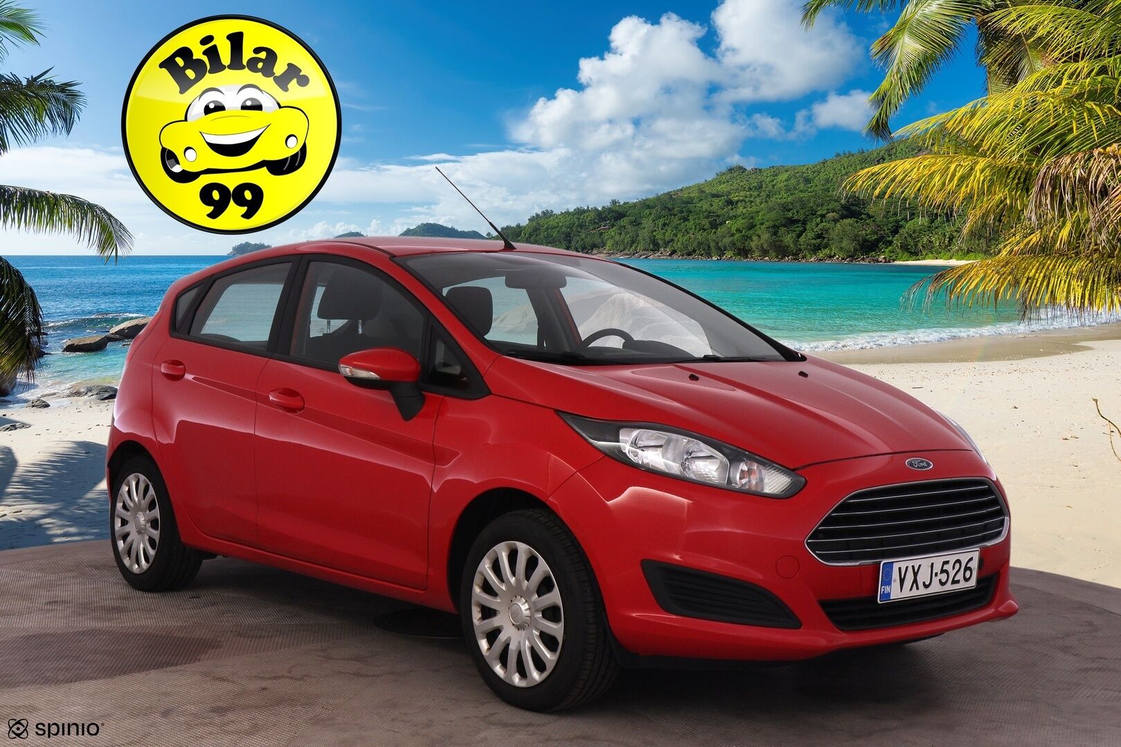 Ford Fiesta 2013 1,0 65hv Start/Stop Trend M5 5-ovinen - Myydään huutokaupat.com*