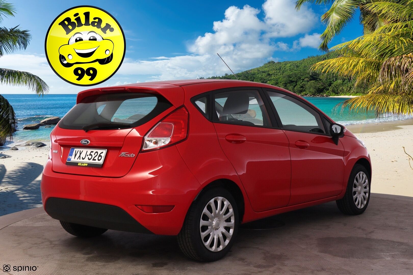 Ford Fiesta 2013 1,0 65hv Start/Stop Trend M5 5-ovinen - Myydään huutokaupat.com*