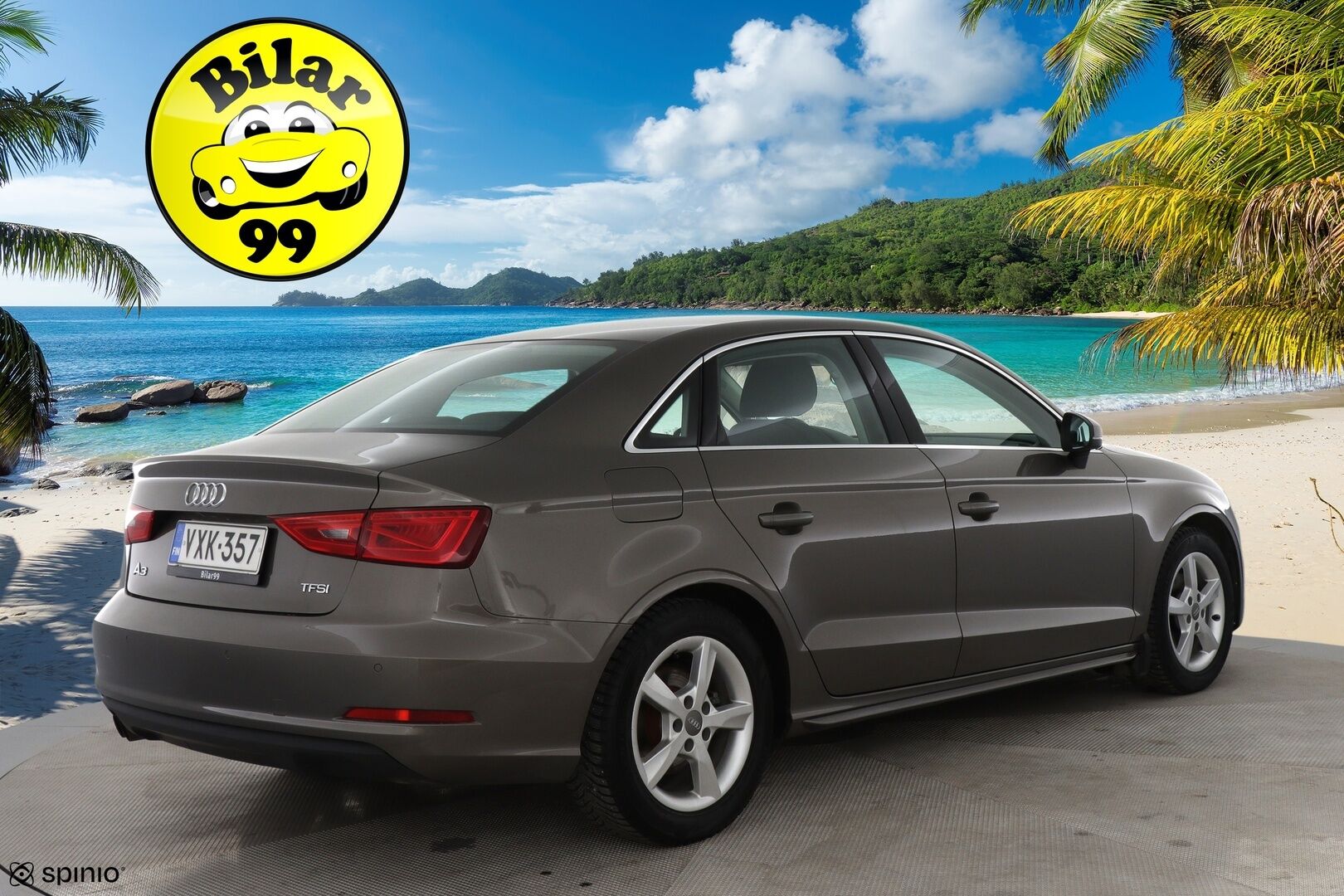 Audi A3 2014 Sedan Business 1,4 TFSI 92 kW * Suomi-auto / Vakkari / Lohko / Start-stop / Parkkitutka *