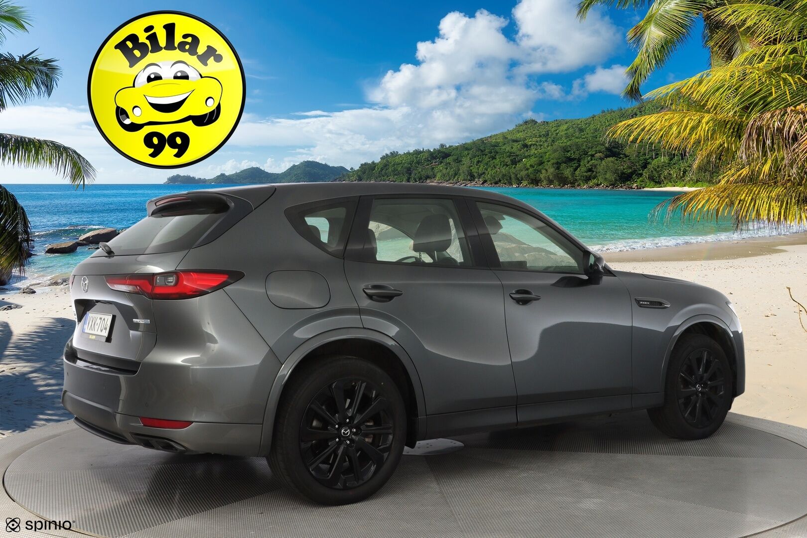 Mazda CX-60 2023 2.5 PHEV 8AT AWD Homura Comfort *ACC / Kamera / BLIS / HUD / Keyless* - 3,99 % KORKOTARJOUS TÄHÄN AUTOON - 1.om Suomi-auto / Merkkihuoltohistoria / Myydään juuri huollettuna / Kahdet renkaat alumiinivantein